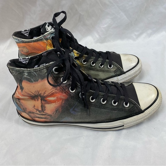 Converse Unisex DC Comics Rebirth Superman High-Top Sneakers Women’s Size 12 - Picture 1 of 16
